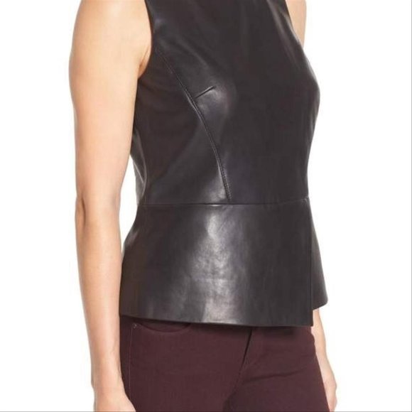 Halogen Black Leather Shell - Picture 3 of 7